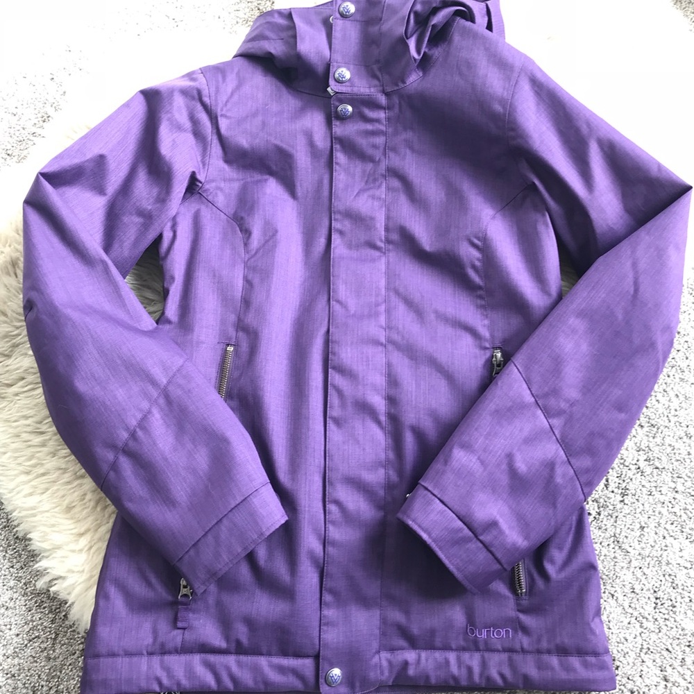 Burton Dry Ride purple snowboard coat!